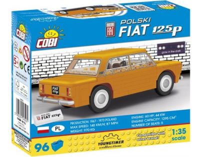 Cobi 24522 Polský Fiat 125 dílků