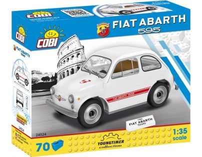 Cobi 24524 Youngtimer Fiat 500 Abarth 70 dílků