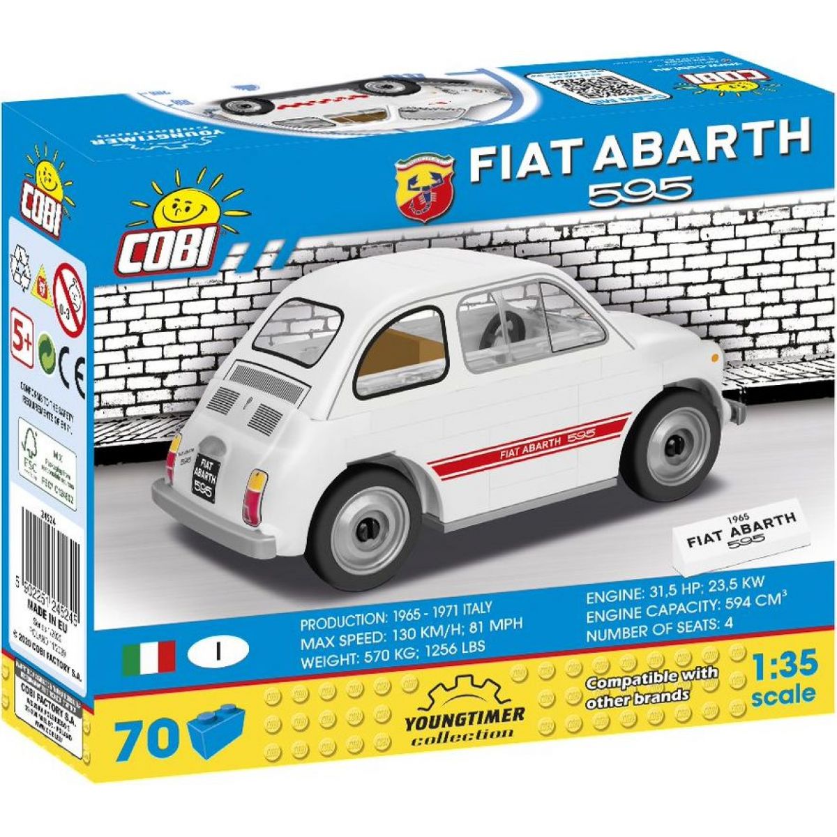 COBI COBI-24524 Giocattolo, Set Costruzioni, Compatibile Con Altre Marche