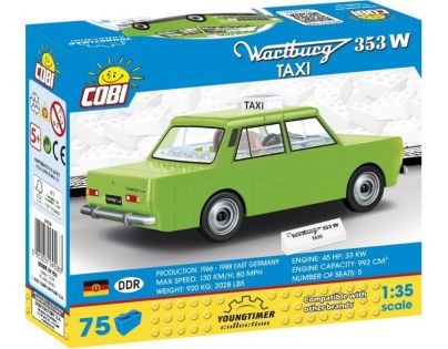 Cobi 24528 Wartburg 353W Taxi 75 dílků