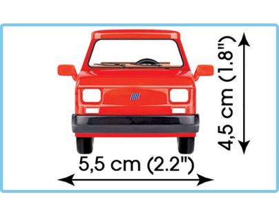 Cobi Youngtimer Malý FIAT 126p 1994-1999 1:35