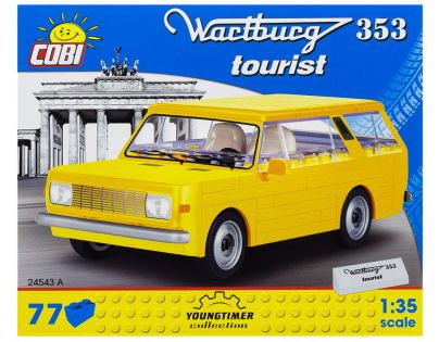 Cobi 24543 Youngtimer Wartburg 353 Tourist žlutý
