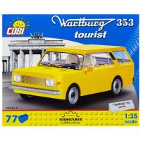 Cobi 24543 Youngtimer Wartburg 353 Tourist žlutý 3