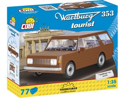 Cobi 24543 Youngtimer Wartburg 353 Tourist hnědý