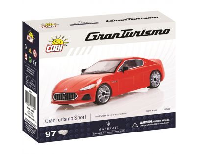 Cobi 24561 Maserati Gran Turismo 1:35 červený - Poškozený obal