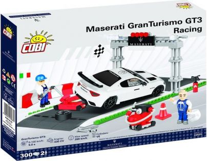 Cobi 24567 Maserati Gran Turismo GT3 Racing set 300 dílků