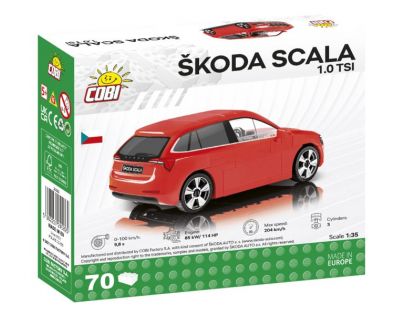 Cobi 24582 Škoda Scala 1.0 TSI 70 dílků