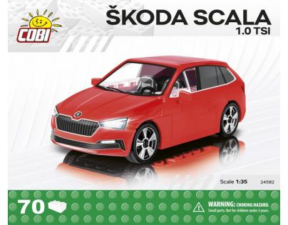 Cobi 24582 Škoda Scala 1.0 TSI 70 dílků