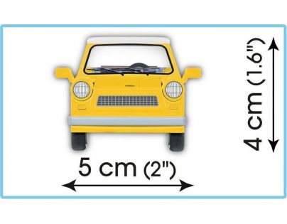 Cobi 24590 Youngtimer Trabant 601 s karavanem