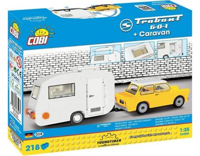 Cobi 24590 Youngtimer Trabant 601 s karavanem