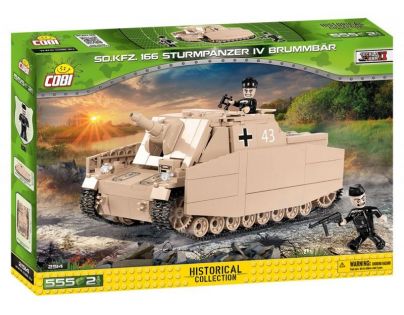 Cobi 2514 Malá armáda II WW Sturmpanzer IV Brummbar Sd Kfz 166