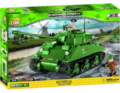 Cobi 2515 Malá armáda II. světová válka Sherman Firefly