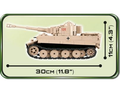 Cobi 2519 Malá armáda II. světová válka Tiger I nr 131