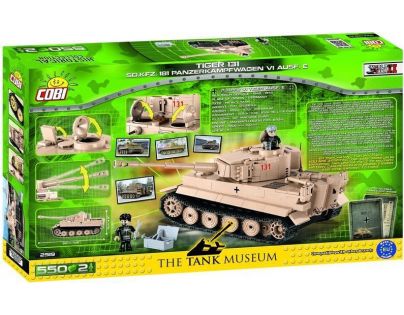 Cobi 2519 Malá armáda II. světová válka Tiger I nr 131