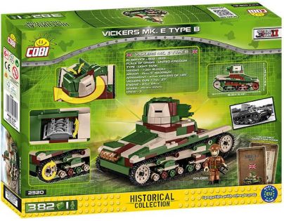 Cobi 2520 Malá armáda II. světová válka Vickers Mk. E Type B