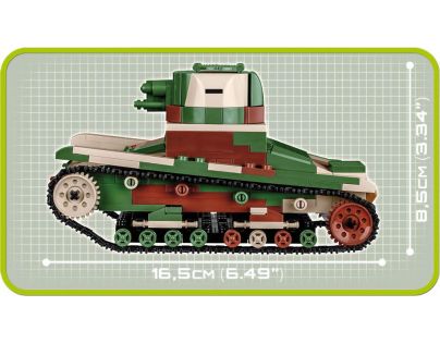 Cobi 2520 Malá armáda II. světová válka Vickers Mk. E Type B