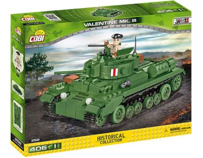 Cobi 2521 Malá armáda II. světová válka Infantry Tank Mk. III Valentine