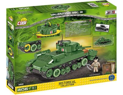 Cobi 2521 Malá armáda II. světová válka Infantry Tank Mk. III Valentine