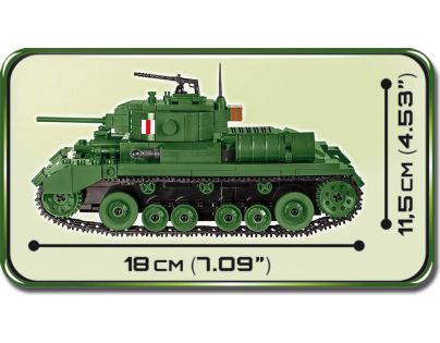 Cobi 2521 Malá armáda II. světová válka Infantry Tank Mk. III Valentine