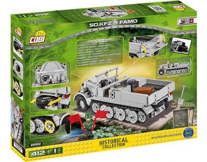 Cobi 2522 Malá armáda II. světová válka Sd. Kfz. 9 Famo