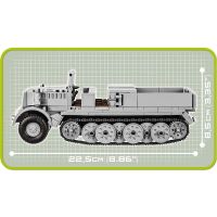 Cobi 2522 Malá armáda II. světová válka Sd. Kfz. 9 Famo 3