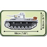 Cobi 2523 Malá armáda II. světová válka Panzer III Ausf E 3