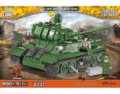 Cobi II. světová válka T-34-85 Rudy 102