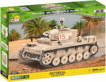 Cobi 2527 Malá armáda II. světová válka SD.KFZ.121 Panzer II Ausf. F