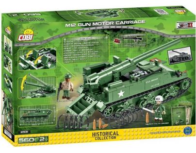 Cobi 2531 Malá armáda Samohybné dělo M12 GMC 155 mm