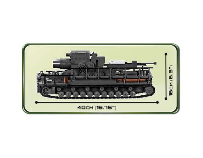 Cobi 2530 II. světová válka II WW 60 cm Karl-Gerät 040, 1500 k, 4 f