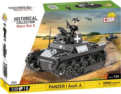 Cobi 2534 II. světová válka Panzer I Ausf A 330 dílků