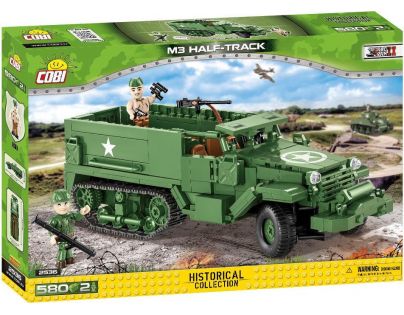 Cobi 2536 Malá armáda II. světová válka M3 Half-Track