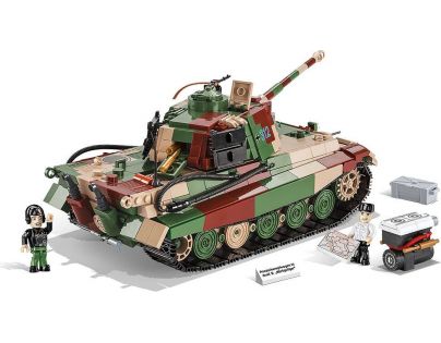 Cobi 2540 Malá armáda II. světová válka Panzer VI Tiger Ausf. B Konigstiger 1000 dílků - Poškozený obal
