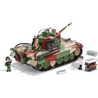 Cobi 2540 Malá armáda II. světová válka Panzer VI Tiger Ausf. B Konigstiger 1000 dílků - Poškozený obal