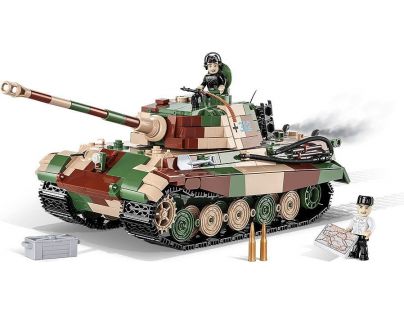 Cobi 2540 Malá armáda II. světová válka Panzer VI Tiger Ausf. B Konigstiger 1000 dílků - Poškozený obal