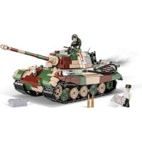 Cobi 2540 Malá armáda II. světová válka Panzer VI Tiger Ausf. B Konigstiger 1000 dílků - Poškozený obal 2