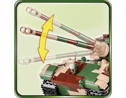 Cobi 2540 Malá armáda II. světová válka Panzer VI Tiger Ausf. B Konigstiger 1000 dílků - Poškozený obal