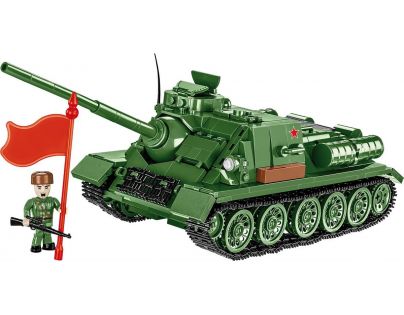 Cobi 2541 Malá armáda II. světová válka SU 100 Tank 655 dílků