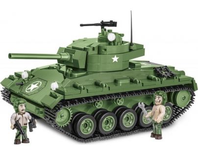 Cobi 2543 Malá armáda II. světová válka M24 Chaffee 590 dílků