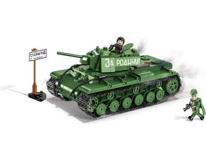 Cobi 2555 II. světová válka Ruský těžký tank KV-1 Kliment Voroshilov 656 dílků