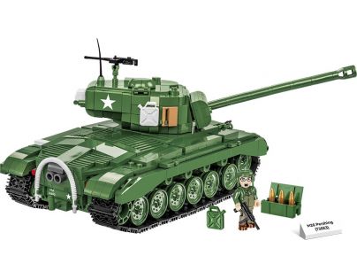 Cobi 2564 Americký tank M26 Pershing T26E3 904 dílků Poškozený obal