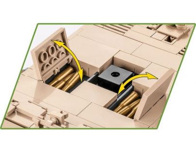 Cobi 2568 II. světová válka Panzer V Panther Pudel 840 dílků