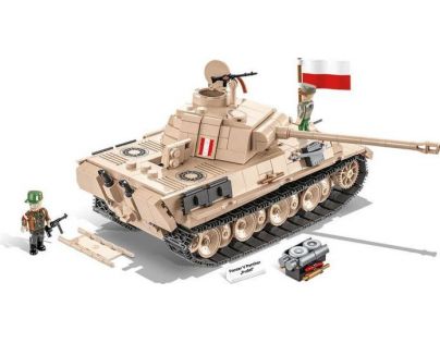 Cobi 2568 II. světová válka Panzer V Panther Pudel 840 dílků