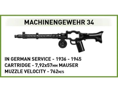 Cobi 2568 II. světová válka Panzer V Panther Pudel 840 dílků