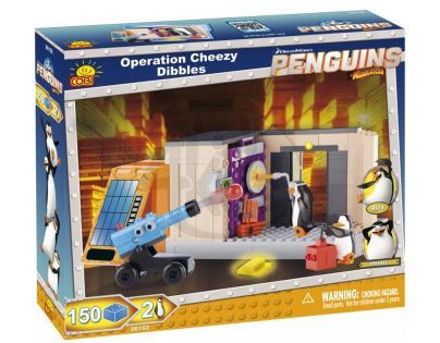 Cobi 26152 Tučňáci z Madagaskaru Operace sýrové křupky