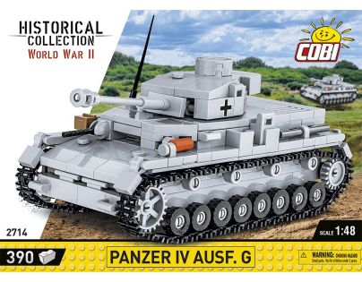 Cobi 2714 Německý střední tank PzKpfW Panzer IV ausf. G 390 dílků