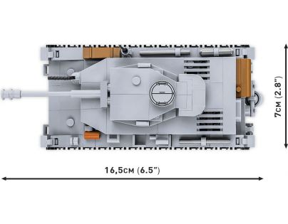 Cobi 2714 Německý střední tank PzKpfW Panzer IV ausf. G 390 dílků