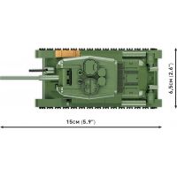 Cobi 2716 Ruský střední tank T-34-85 zelený 286 dílků 2