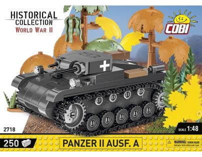 Cobi 2718 Lehký tank Panzer II Ausf. A 250 dílků