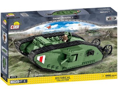 Cobi 2972 Malá armáda I. světová válka Tank Mark I